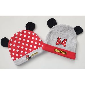 Disney Baby Minnie Mouse muts - 2 stuks - Maat 86/92