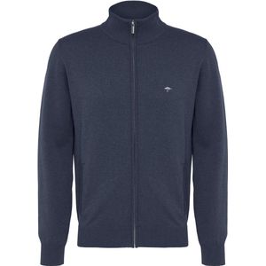 FYNCH-Hatton Herenvest met ritssluiting, blauw (night), XXL