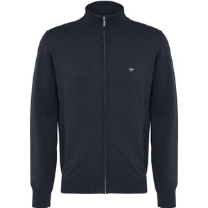 FYNCH-HATTON Cardigan met ritssluiting voor heren, Navy Blauw