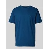 Fynch Hatton Snos1500 T-shirt Met Korte Mouwen Blauw Man