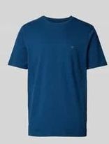Fynch Hatton Snos1500 T-shirt Met Korte Mouwen Blauw Man