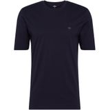 FYNCH-HATTON T-shirt - Unikleur - Navy - Lange Mouwen - Ronde Hals