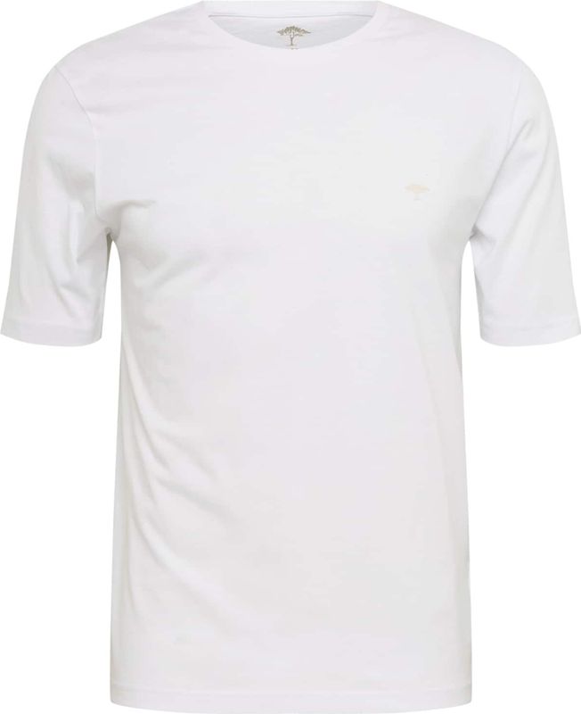 T-shirt - Wit - Unikleur - Lange Mouwen - Ronde Hals