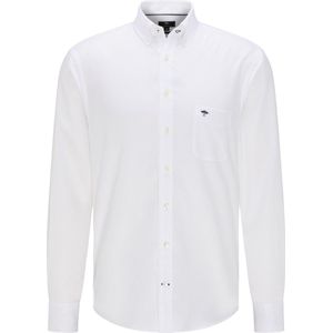 Fynch-Hatton - Oxford Shirt - Blauw - 100% Katoen - Lange Mouwen