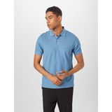 Fynch Hatton - 10001700 - Korte Mouw Poloshirt - Blauw - Katoen