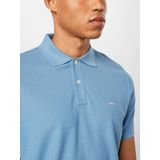 Fynch Hatton - 10001700 - Korte Mouw Poloshirt - Blauw - Katoen