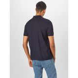 Fynch Hatton - Korte Mouw Poloshirt - Katoen - Casual Fit - Blauw