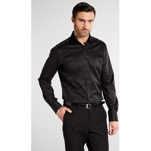 ETERNA - 1863 - Overhemd - Wit - Katoen - Strijk- en Kreukvrij