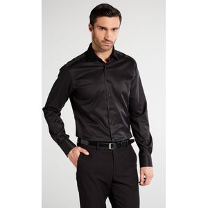 ETERNA - Modern Fit Overhemd - Wit - Zwitserse Katoen