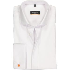 ETERNA Smokingoverhemd - Slim Fit - Twill - Puur Katoen - Lange Mouw