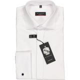 ETERNA - Modern Fit - Overhemd - Wit - Strijkvrij - Boordmaat: 40