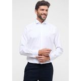 ETERNA - Modern Fit - Overhemd - Wit - Strijkvrij - Boordmaat: 40
