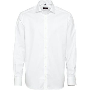 ETERNA - Overhemd - Licht Blauw - Twill - Korte Mouwen