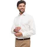 ETERNA - Overhemd - Licht Blauw - Twill - Korte Mouwen