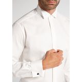 ETERNA - Modern Fit Overhemd - Ecru - Twill