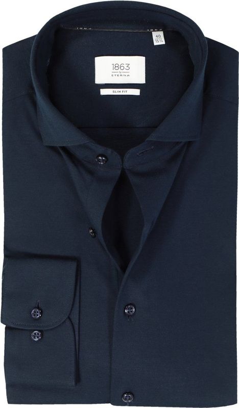 ETERNA - 1863 - Overhemd - Wit - 100% Katoen