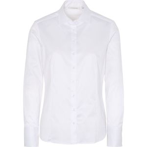 ETERNA - Blouse - Wit - Korte Mouwen - Strijkvriendelijk