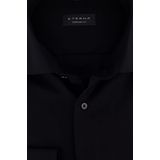 ETERNA - Overhemd - Zwart - 100% Katoen - Kent Kraag