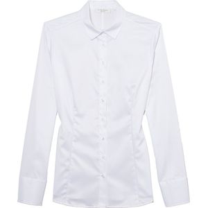 ETERNA dames blouse slim fit, wit