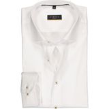 ETERNA - Slim Fit Overhemd - Blauw - Lyocell - Lange Mouwen