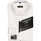 ETERNA - Slim Fit Overhemd - Blauw - Lyocell - Lange Mouwen