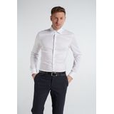 ETERNA - Slim Fit Overhemd - Blauw - Lyocell - Lange Mouwen