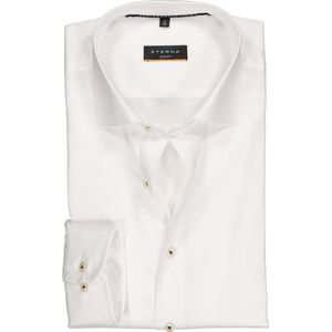 ETERNA - Performance Overhemd - Blauw - Lyocell - Slim Fit