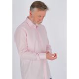 ETERNA - Modern Fit Overhemd - Licht Roze - Twill - Lange Mouwen