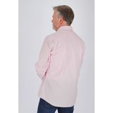 ETERNA - Modern Fit Overhemd - Licht Roze - Twill - Lange Mouwen