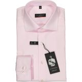 ETERNA - Modern Fit Overhemd - Licht Roze - Twill - Lange Mouwen