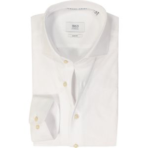 ETERNA - Overhemd - Wit - 100% Katoen - Haifisch Kraag