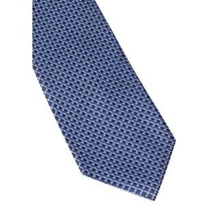 ETERNA stropdas, blauw structuur -  Maat: One size