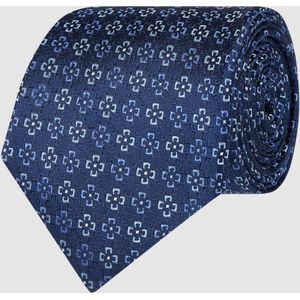 ETERNA stropdas, blauw dessin -  Maat: One size