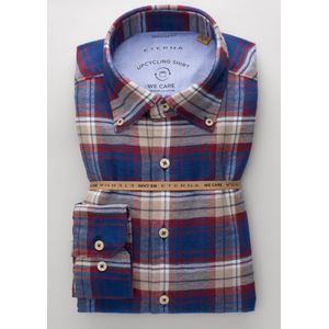 ETERNA - Hemd - Maat 48 - Mannen - 58 dunkelrot - katoen