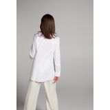 ETERNA - 1863 Blouse - Wit - 100% Katoen - Strijkvriendelijk