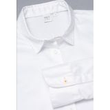 ETERNA - 1863 Blouse - Wit - 100% Katoen - Strijkvriendelijk