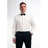 ETERNA - Comfort Fit Overhemd - Ecru - Twill - Strijkvrij - Boordmaat 45