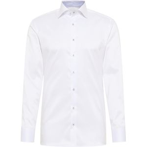 ETERNA - 1863 Slim Fit Overhemd - Wit - 2-Ply Twill