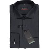 ETERNA - Modern Fit - Overhemd - Antraciet Grijs - 100% Katoen - Strijkvrij