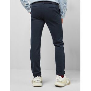 Meyer - Pantalon - Donkerblauw - Katoen/Elastaan