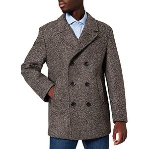 bugatti Wollen mantel voor heren, bruin, 58