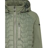 Bugatti Tussenjas - Groen - 100% Polyester - Wijde Fit