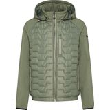 Bugatti Tussenjas - Groen - 100% Polyester - Wijde Fit