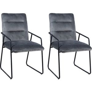 INOSIGN Polsterstuhl »Marla«, (Set), 2 St., Samtvelours