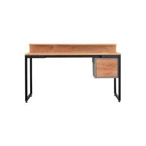 INOSIGN Bureau Wenzel Werkblad acacia decor, geschikt voor het thuiskantoor, laptoptafel