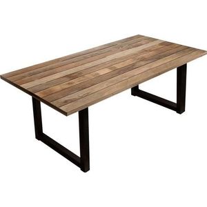 Möbilia tafel 160x90 cm | top spar/fir | B 160 x D 90 x H 77 cm | natuur - beige Multi-materiaal 25020000