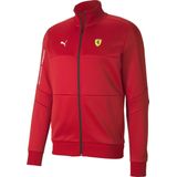 Ferrari - SF Big Shield - T-shirt - Rood - Katoen