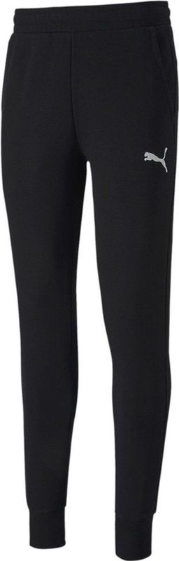 PUMA heren teamGOA casual broek joggingbroek trainingsbroek 656582 zwart