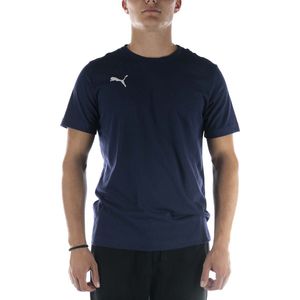 Puma Teamgoal Casuals Tee Blauw T-Shirt - Sportwear - Volwassen