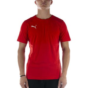 Puma Teamgoal Casuals T-Shirt Rood T-Shirt - Sportwear - Volwassen